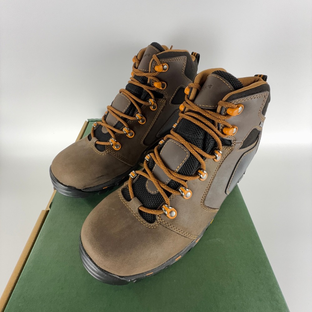 Danner Vicious 4.5" Brown Orange Work Boots 13858 Mens 12 EE Gore-Tex Vibram NIB